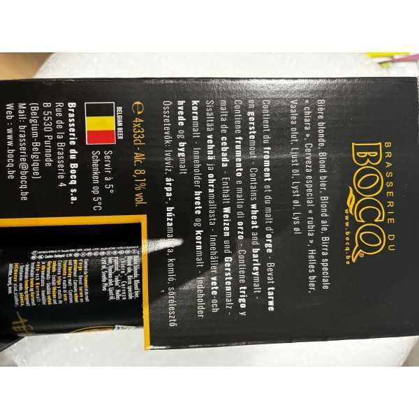 CONFEZIONE 4 BOTTIGLIE DI BIRRA TETE DE MORT + BICCHIERE