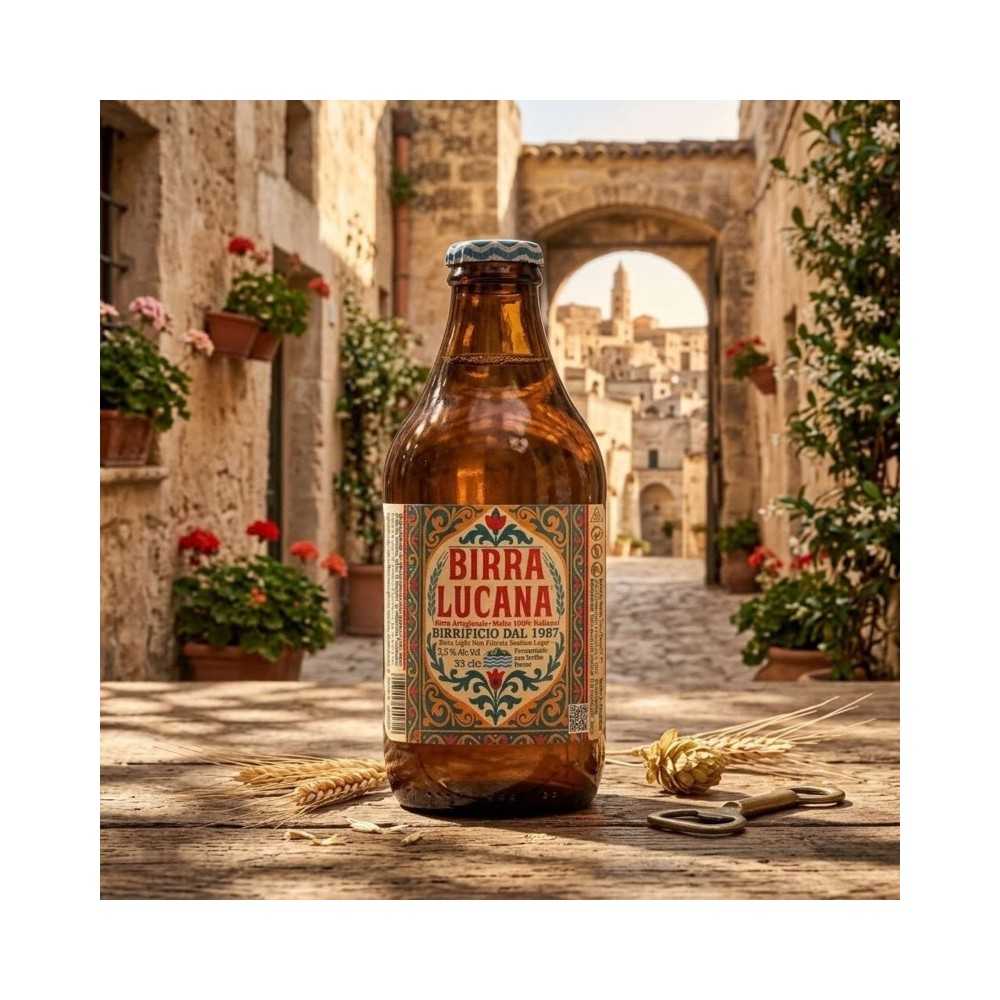 BIRRA LUCANA 33 CL NON FILTRATA
