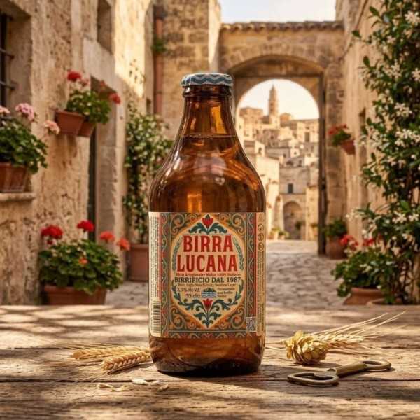 BIRRA LUCANA 33 CL NON FILTRATA