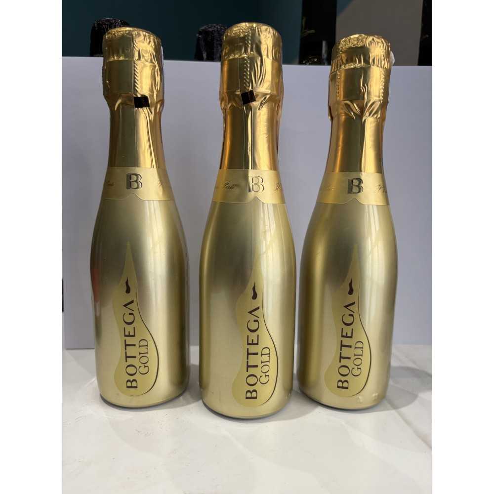 PROSECCO BOTTEGA GOLD 20 CL CONFEZ DA 3 BOTTIGLIE