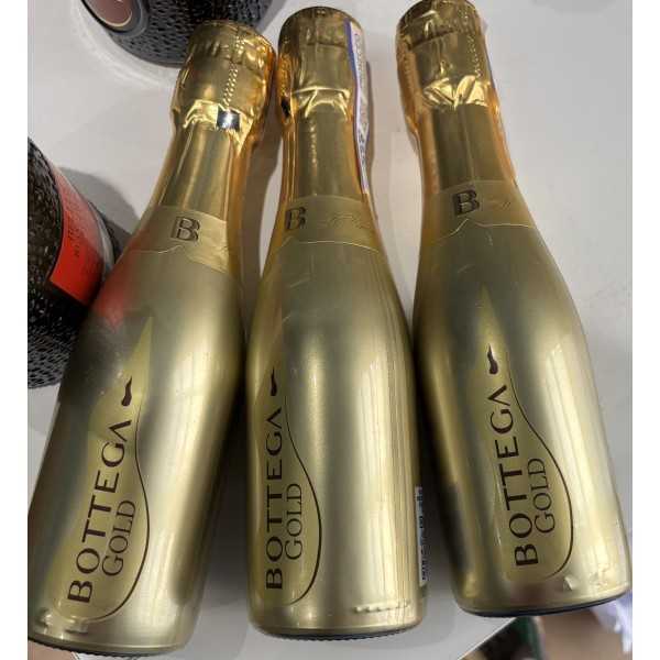 PROSECCO BOTTEGA GOLD 20 CL CONFEZ DA 3 BOTTIGLIE